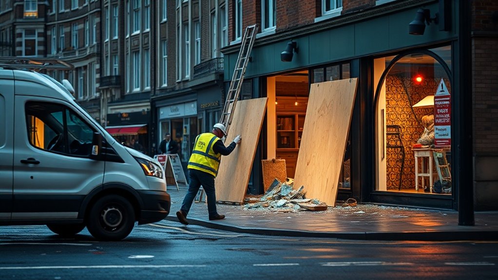 Boarding Up Service Dalston