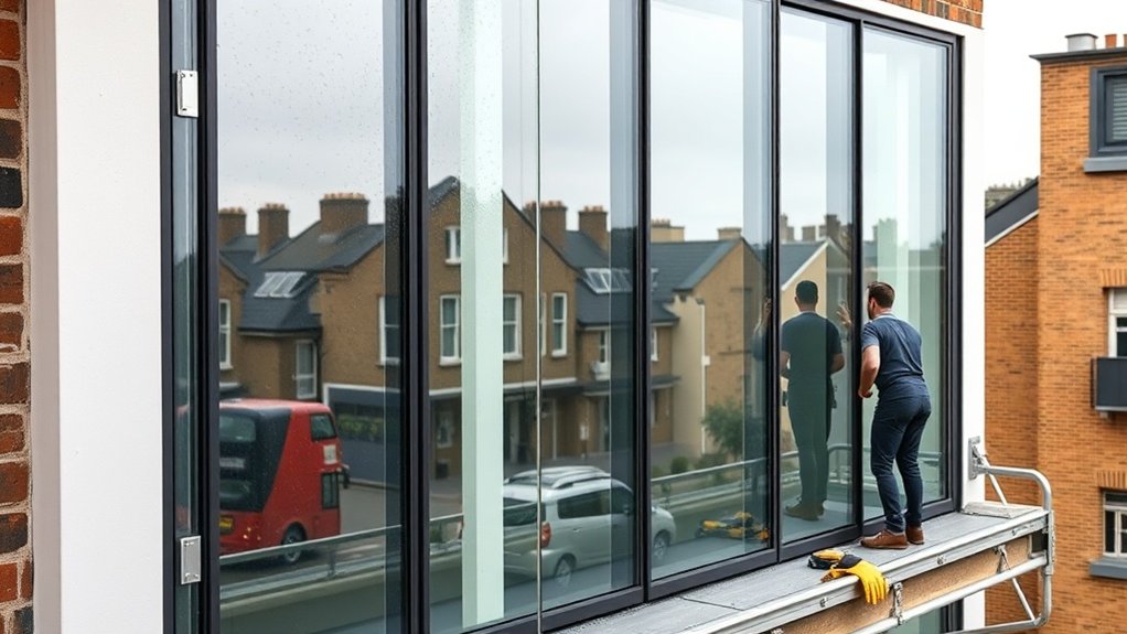Polycarbonate to Glass Conversion Dalston