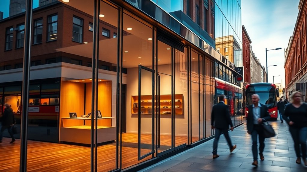 Shop Front Glazing De Beauvoir Town