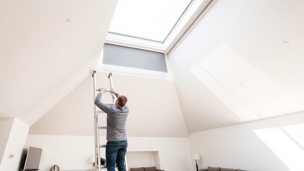 Skylight Blinds Installation Dalston
