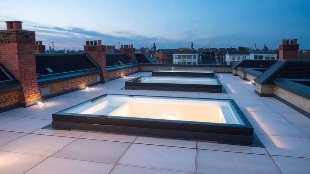 Walk-On Roof Lights Dalston